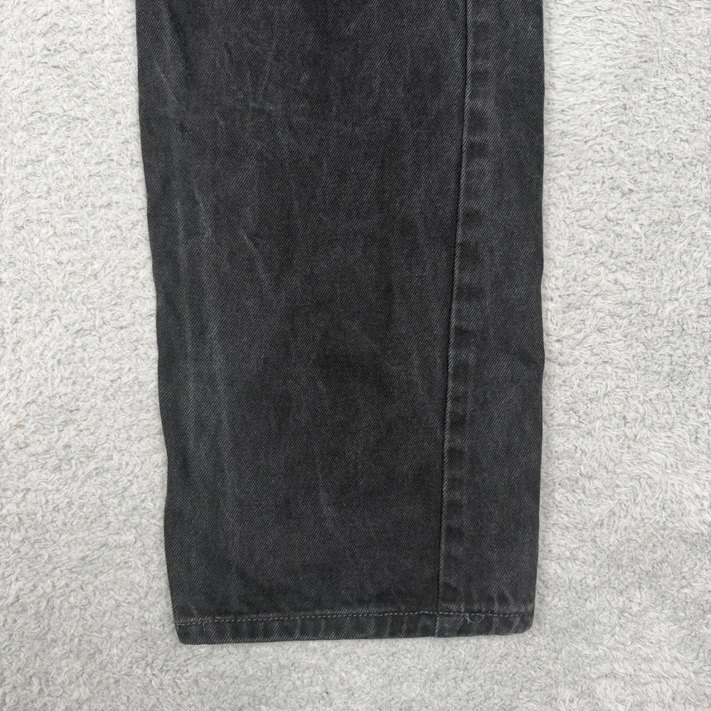 Levis 505‎ Mens Regular Fit Straight Leg Black Denim Jeans 38x32 PC9-00505-0260